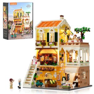 Lumibricks Italian Homestyle - Set da costruzione per ristorante con luce