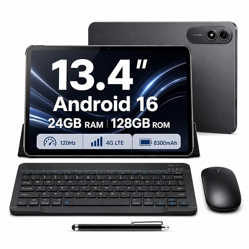 Ausriray PAD 200 Tablet 13.4 Pollici Android 16