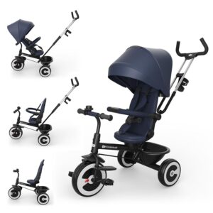 Kinderkraft ASTON 2 PRO Triciclo bambini dai 9 Mesi fino 25 kg
