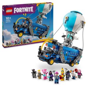 LEGO Fortnite Bus della Battaglia Giocattolo - Veicolo da Gioco e da Esposizione dal