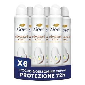 Dove Deodorante Spray Advanced Care Go Fresh Cocco e Fiori di Gelsomino