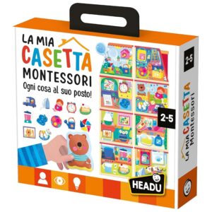 HEADU - La Mia Casetta Montessori - Ogni Cosa al Suo Posto! Nuova Versione | Giochi