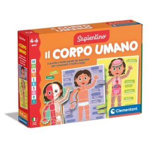 Clementoni Sapientino Montessori - Il Corpo Umano