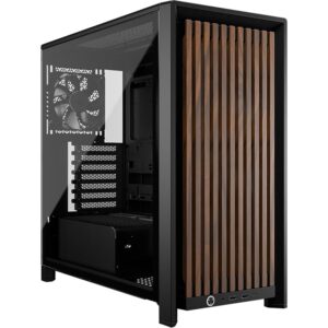 CORSAIR FRAME 4000D WOOD RS Case PC Mid Tower &ndash; Nero e Noce