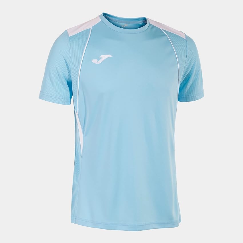 Joma Maglia a Manica Corta Uomo Championship VII Celeste Bianco