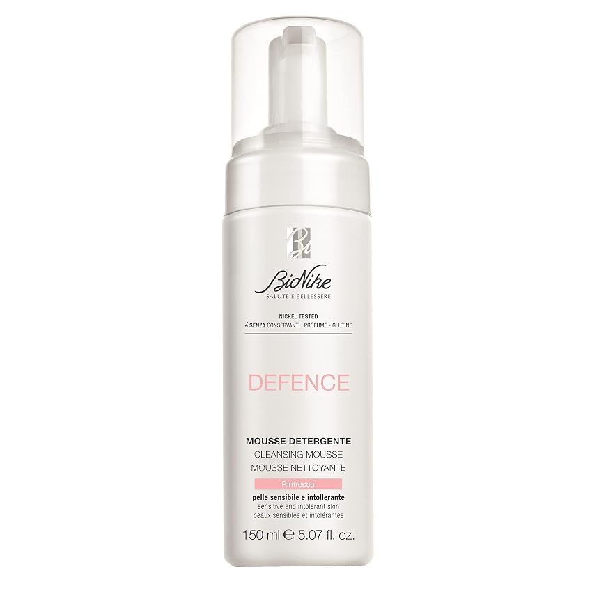Bionike Defence - Mousse Detergente Viso per Pelli Sensibili e Intolleranti Bionike Defence - Mousse Detergente Viso per Pelli Sensibili e Intolleranti