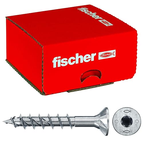 Fischer 670371 Power-Fast II FPF II CTP - Viti per Legno o Truciolare a Filetto Parziale Fischer 670371 Power-Fast II FPF II CTP - Viti per Legno o Truciolare a Filetto Parziale