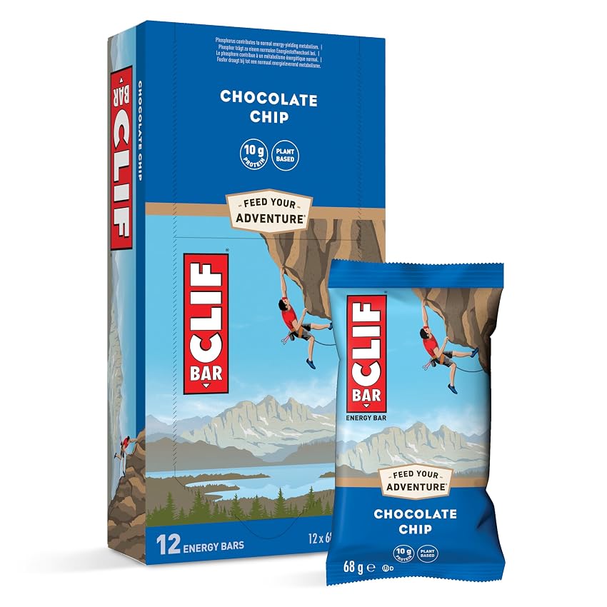 CLIF BAR Chocolate Chip Barretta Energetica CLIF BAR Chocolate Chip Barretta Energetica