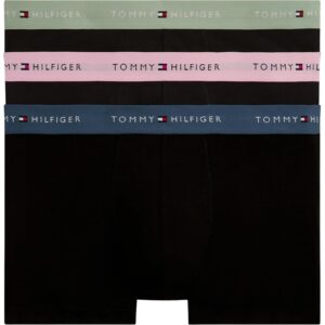 Tommy Hilfiger Uomo Boxer Confezione da 3 Trunks Elasticizzati