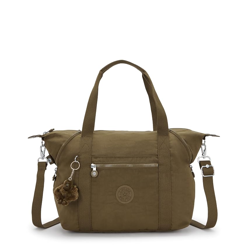 Kipling Art Borsa Tote Grande Leggera Con Chiusura Zip Tracolla Regolabile