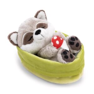 NICI Peluche Procione nel Cestino