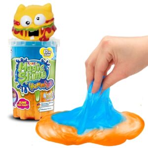 Craze Magic Slime YUMMIES | Melma per bambini in colori al neon con diversi caratteri di aspirazione