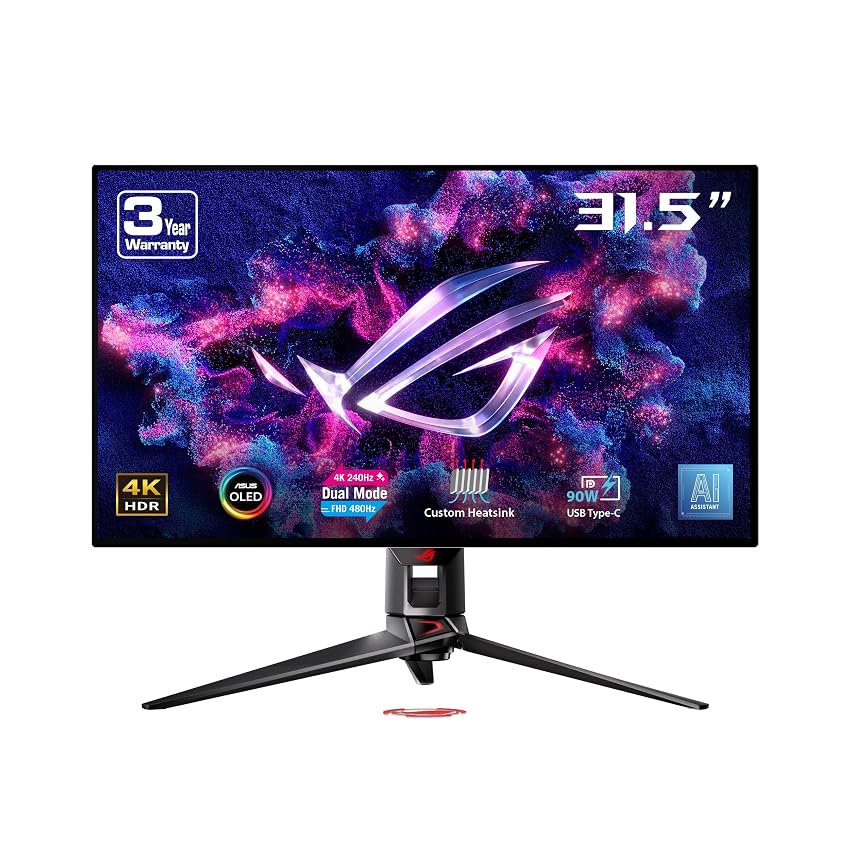 ASUS ROG Swift OLED PG32UCDP Monitor Gaming con Pannello WOLED da 32” pollici (31 ASUS ROG Swift OLED PG32UCDP Monitor Gaming con Pannello WOLED da 32” pollici (31