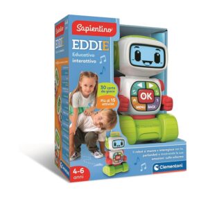 Clementoni Sapientino - Eddie Robot Educativo Interattivo