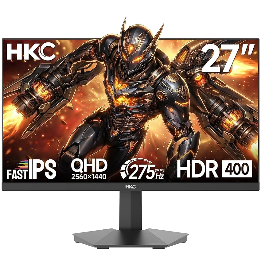 HKC G27H4D 27 Zoll Gaming Monitor QHD 260Hz(bis zu 275Hz)
