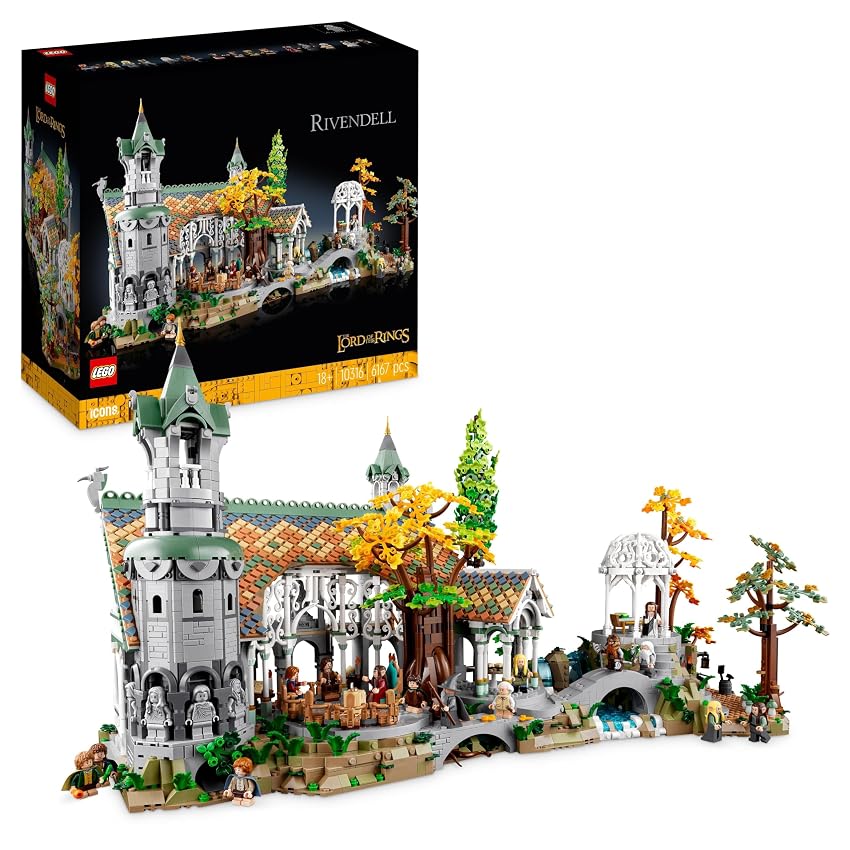LEGO 10316 Icons Il Signore degli Anelli: Gran Burrone