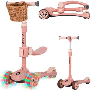Lionelo FRANKY 2 in 1 Bicicletta e Monopattino per Bambini Fino a 50 kg