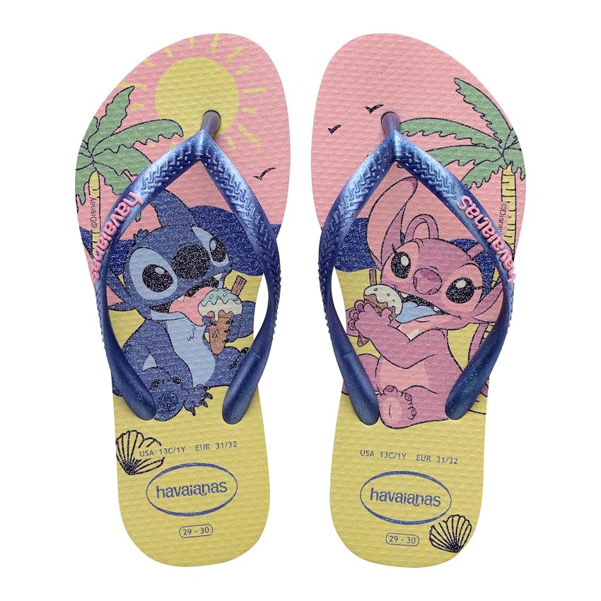 Havaianas Kids Slim Disney Bambine e ragazze FlipFlop Buttercream 25 EU