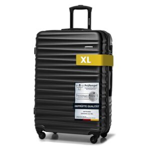 WITTCHEN Valigia da viaggio grande trolley valigia check-in guscio rigido ABS 4 ruote