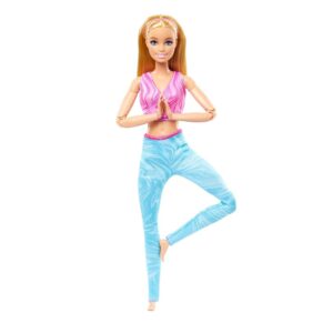Barbie Made to Move Bambola Yoga con Abiti