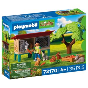 PLAYMOBIL | Country | Conigliera rurale | Set con conigli