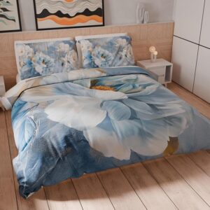 PETTI Artigiani Italiani - Set Copripiumino Matrimoniale Maxi 260x240 cm (2 Federe 63x63 cm Incluse)