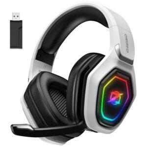 Ozeino Cuffie Gaming Wireless per PC/Ps5/Ps4