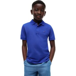 Tommy Hilfiger Bambino Maglietta Polo Maniche Corte Flag Regular Fit