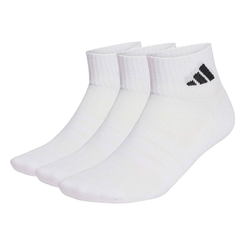 adidas Unisex - Adulto Cushioned Sportswear Ankle Socks 3 Pair Pack