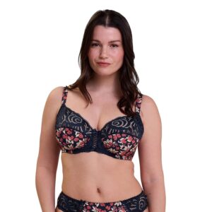 Sans Complexe -Reggiseno con Ferretto Amelie Stampa Blu