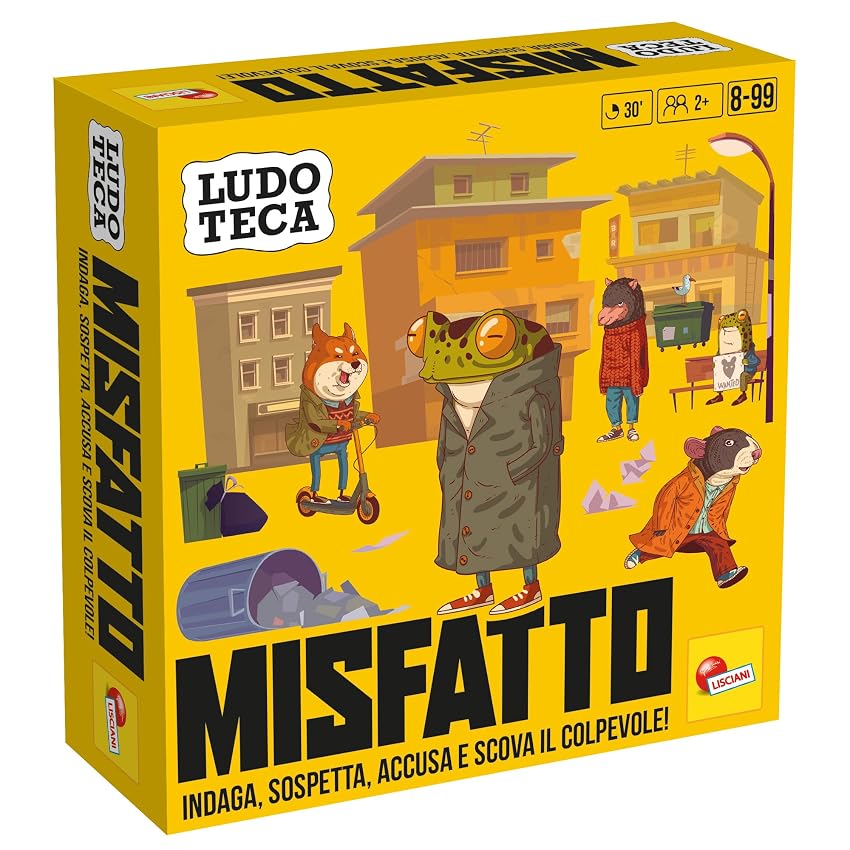 Lisciani Giochi - Ludoteca Pocket Misfatto