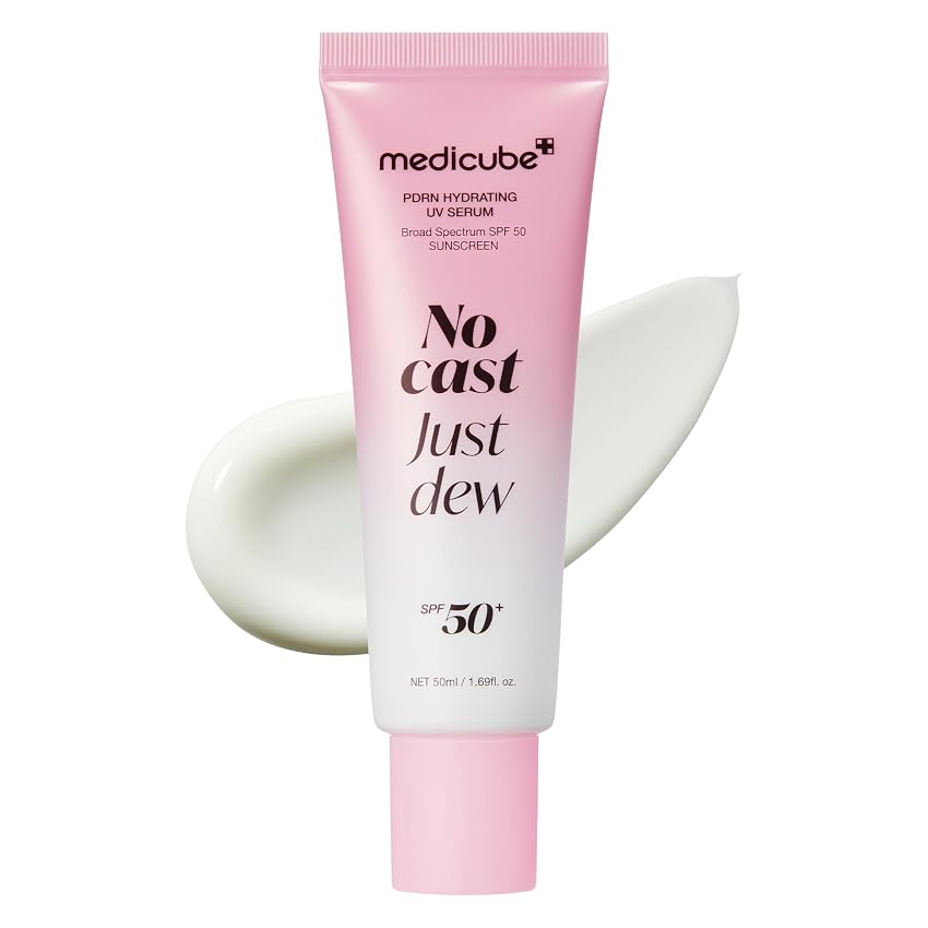 medicube Sunscreen No Cast Just Dew PDRN Hydrating UV Sun Serum