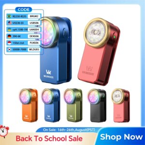Wurkkos HD03 680LM Mini Torcia Tascabile Ricaricabile USB con Clip