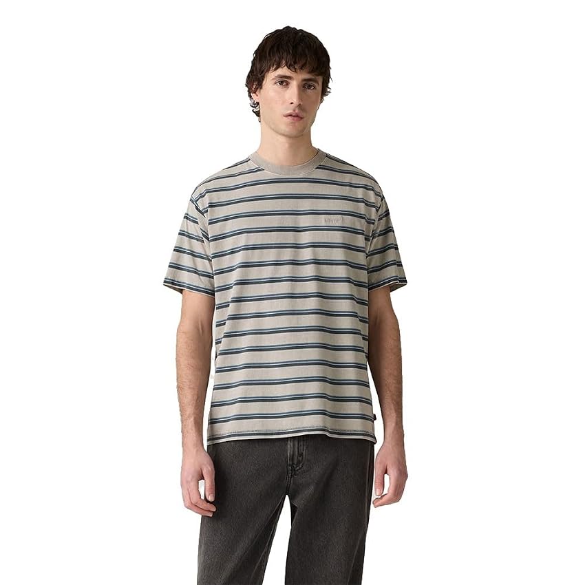 Red Tab Vintage Tee Martin Stripe Dark S