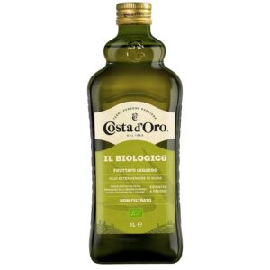 Costa d'Oro – Il Biologico 1L. Olio extravergine di oliva non filtrato