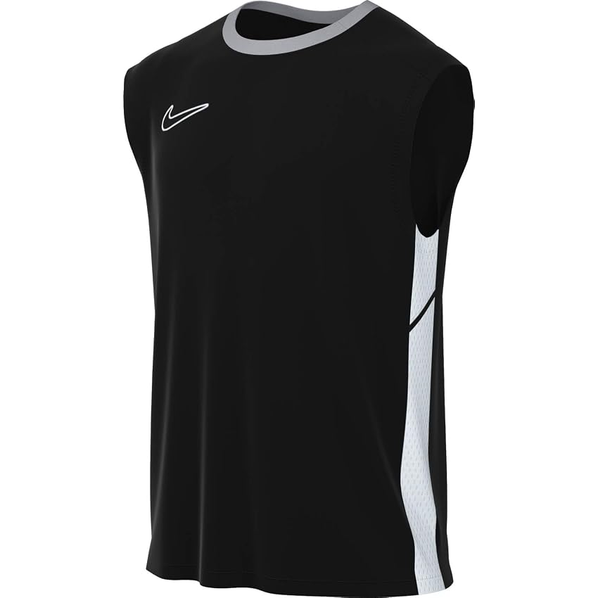 Nike FZ9747-010 M NK DF ACD25 SL Top Maglia Lunga Uomo Black/Wolf Grey/White/White Taglia M