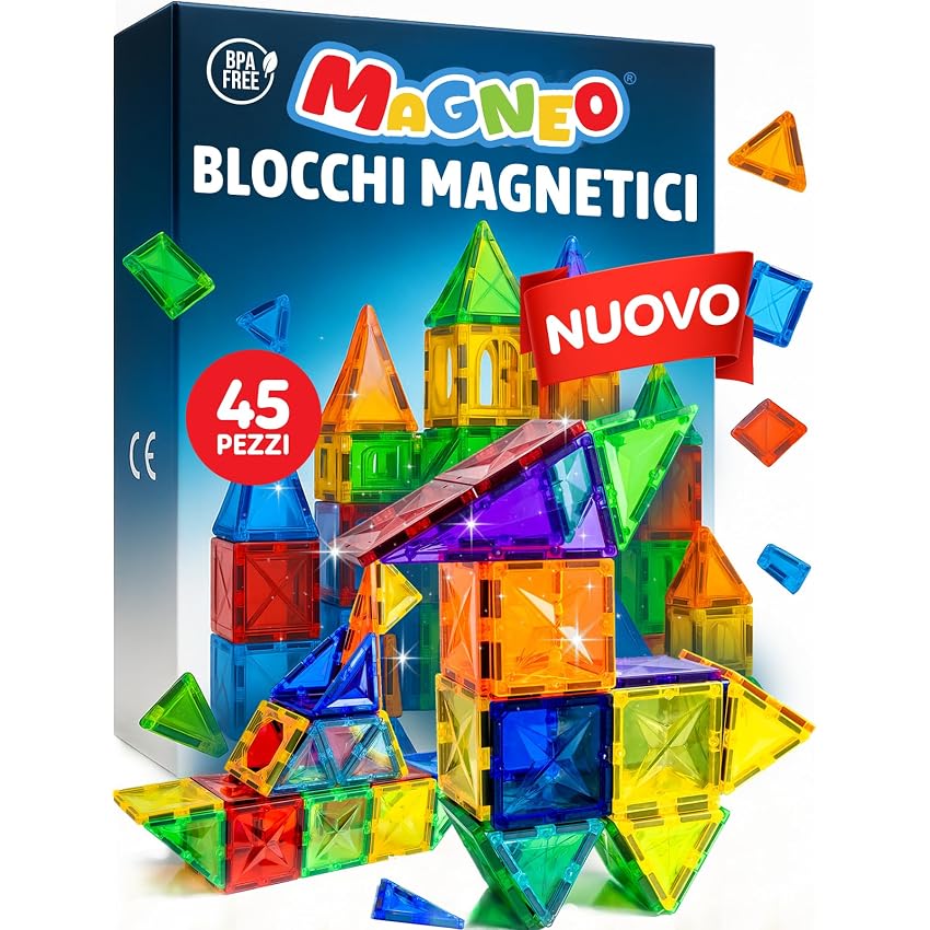 Blocchi magnetici (45 pezzi)