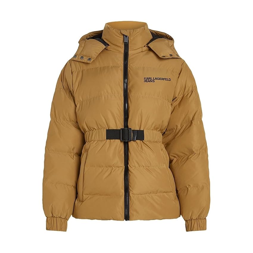 KARL LAGERFELD JEANS Donne Belted Puffer Scoiattolo L