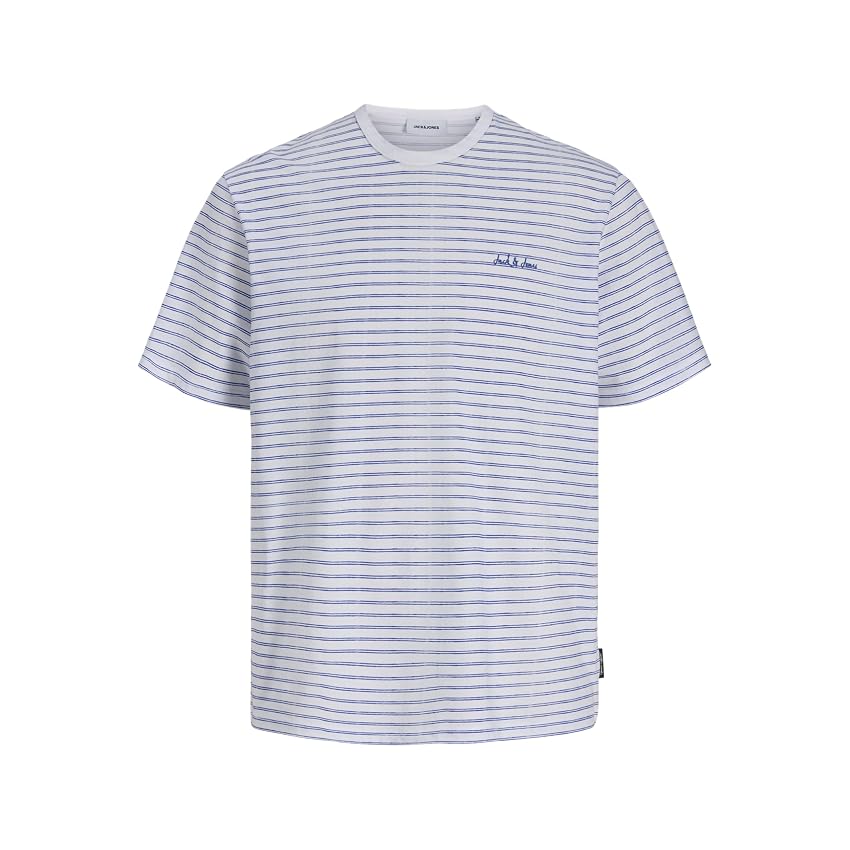 JACK & JONES Jjdevin Daytona Striped Tee SS Crew Neck