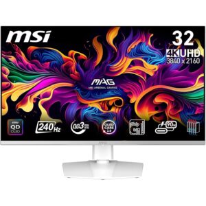 msi MPG 321URXW QD-OLED 4K UHD Gaming Monitor da 31
