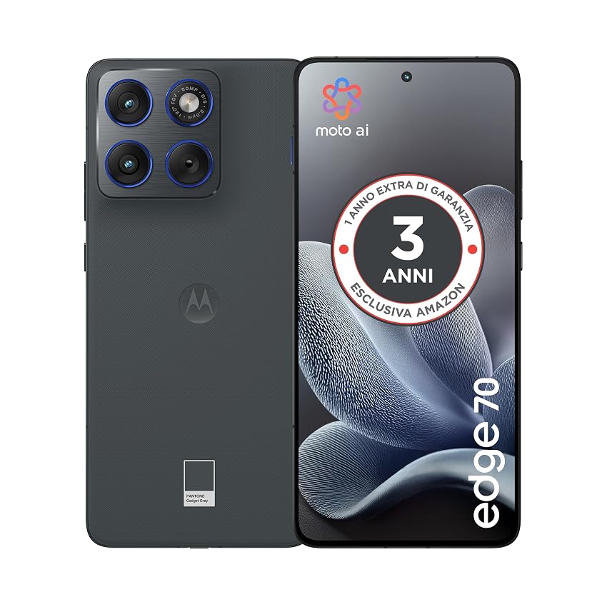 Motorola edge 70 con 3 anni di garanzia(8/256GB