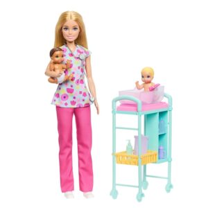 Barbie Carriere Pediatra bambola e playset