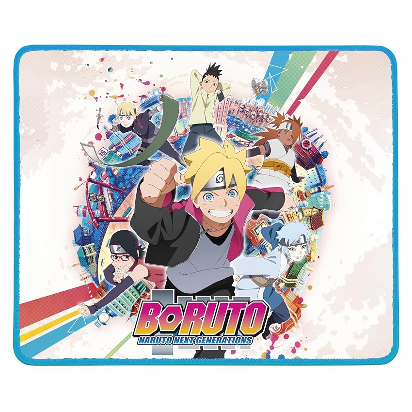 Konix Boruto Naruto Next Generations Tappetino per mouse gaming XXL 90 x 46 cm