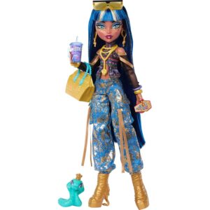 Monster High Cleo De Nile Bambola con animaletto Cobra