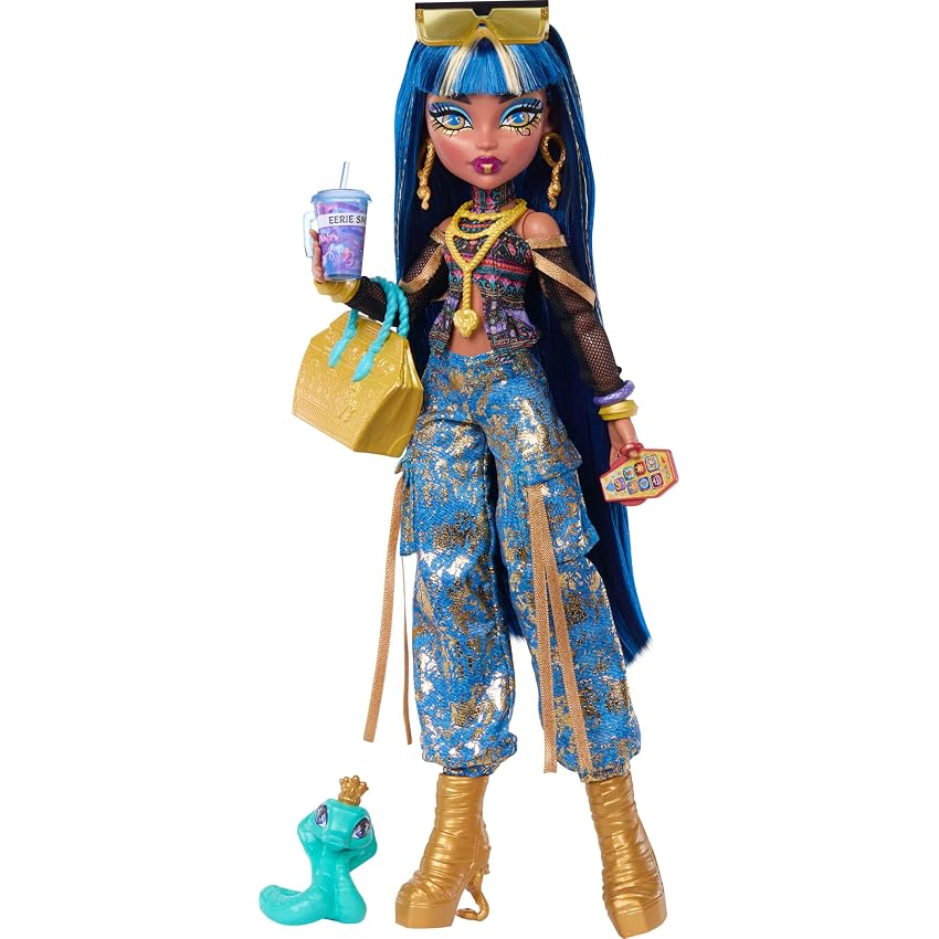 Monster High Cleo De Nile Bambola con animaletto Cobra
