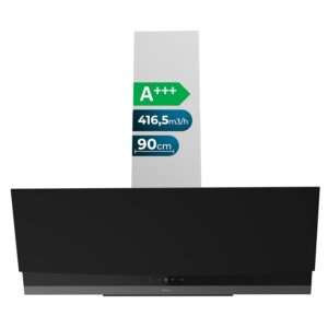 Cecotec Cappa Aspirante 90cm Decorativa Bolero Flux DT 904400 Matt Black A+++. Aspirazione 416