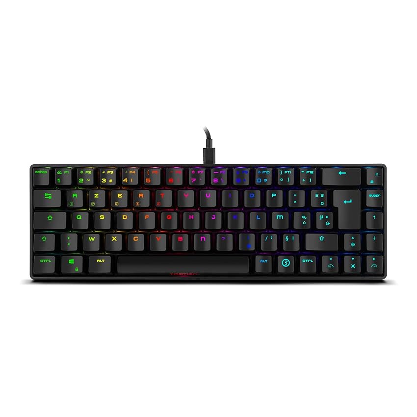 OZONE Mini Tastiera Gaming TACTICAL -OZTACTICALFR- Tastiera Gaming Meccanica Senza