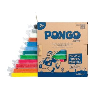 Giotto Pongo Confezione colori assortiti 12x350g