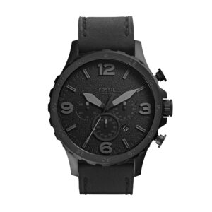 Fossil Cinture da uomo in pelle con fibbia marrone