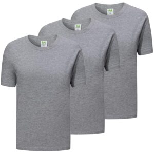 MISEMIYA T Shirt - Mz-3-ts150 T-Shirt Unisex Adulto (Confezione da 3)